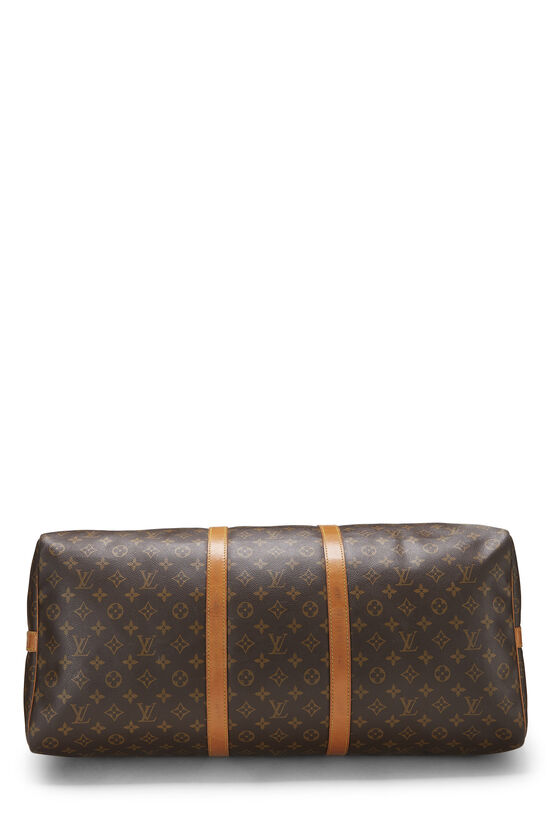 Monogram Canvas Keepall Bandouliere 60, , large image number 4