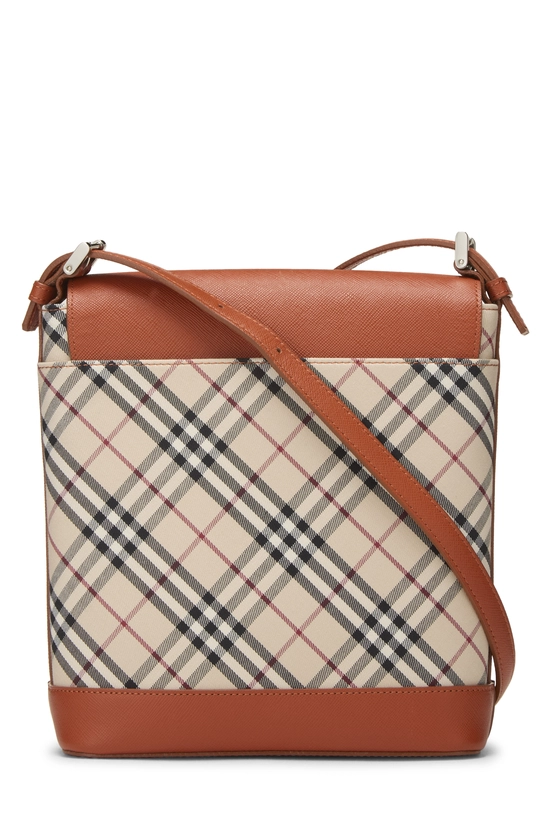 Orange House Check Jacquard Crossbody Small, , large image number 3