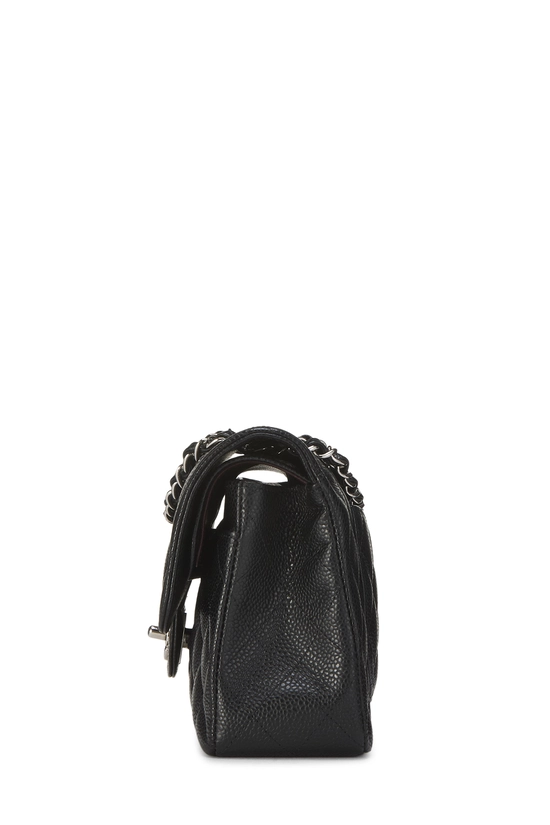 Black Quilted Caviar Classic Double Flap Small, , large image number 2