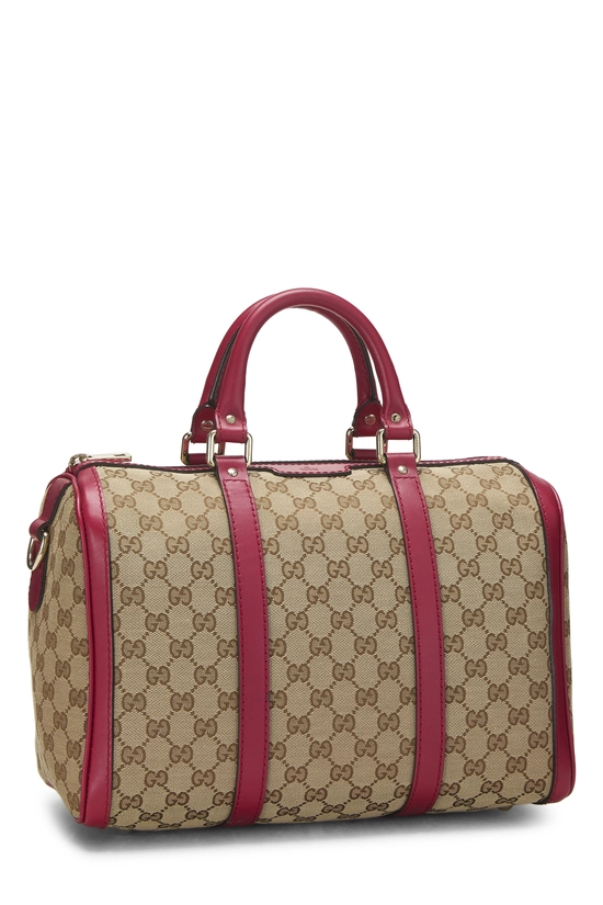 Red Original GG Canvas Boston Handbag Medium, , large image number 1