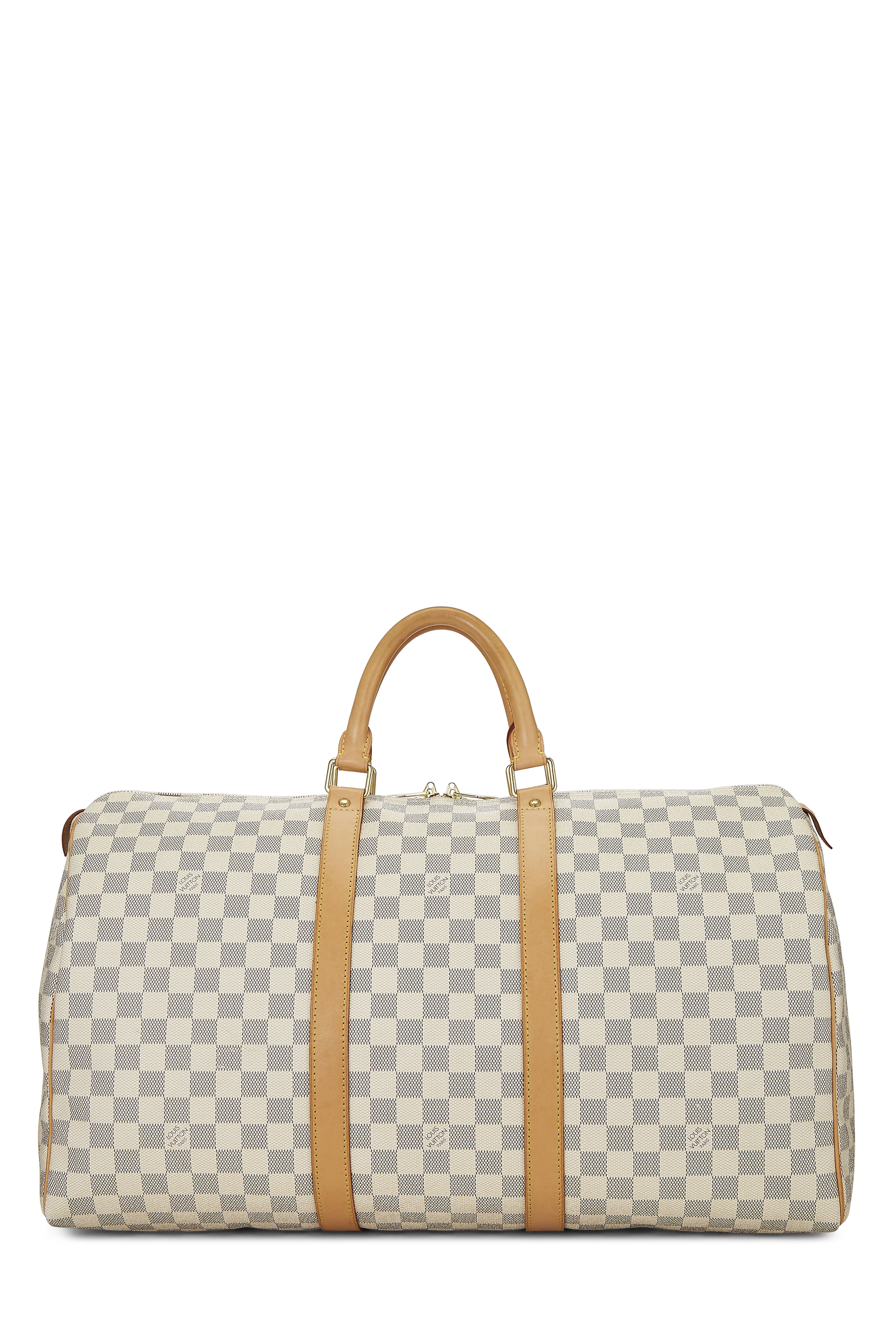 Louis Vuitton Damier Azur Keepall 50 - What Goes Around Comes Around
