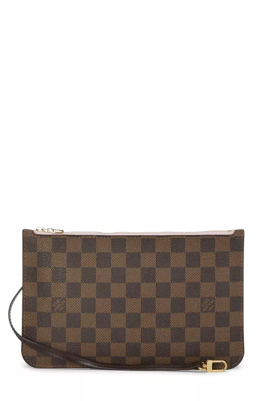 Damier Ebene Neverfull Pouch MM NM, , large image number 0