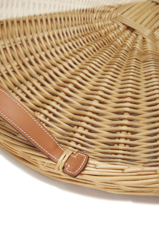 Natural Wicker Oseraie Round Tray Large, , large image number 3