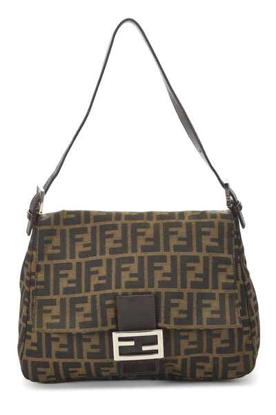 Fendi Brown Zucca Canvas Mama