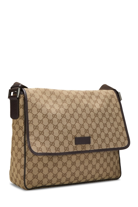 Original GG Canvas Flap Messenger, , large image number 1