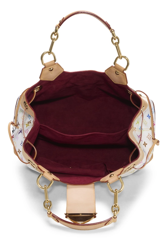 Takashi Murakami x Louis Vuitton White Monogram Multicolore Ursula, , large image number 5