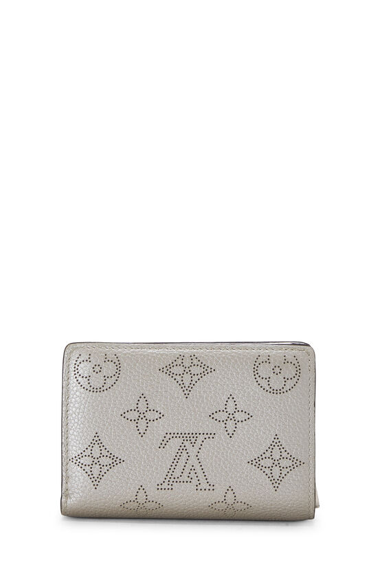 Grey Monogram Mahina Clea Wallet, , large image number 2