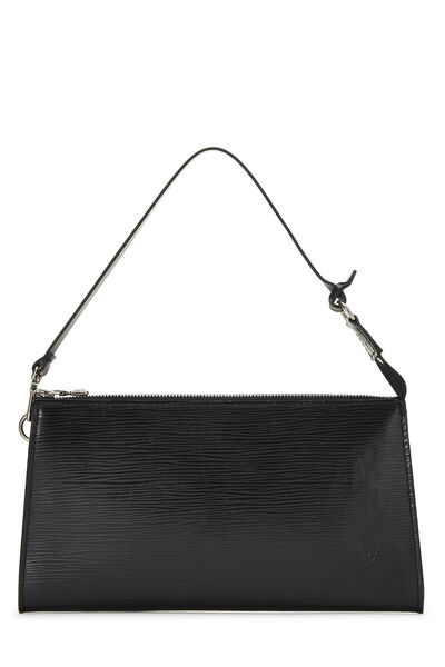 Black Epi Pochette Accessoires