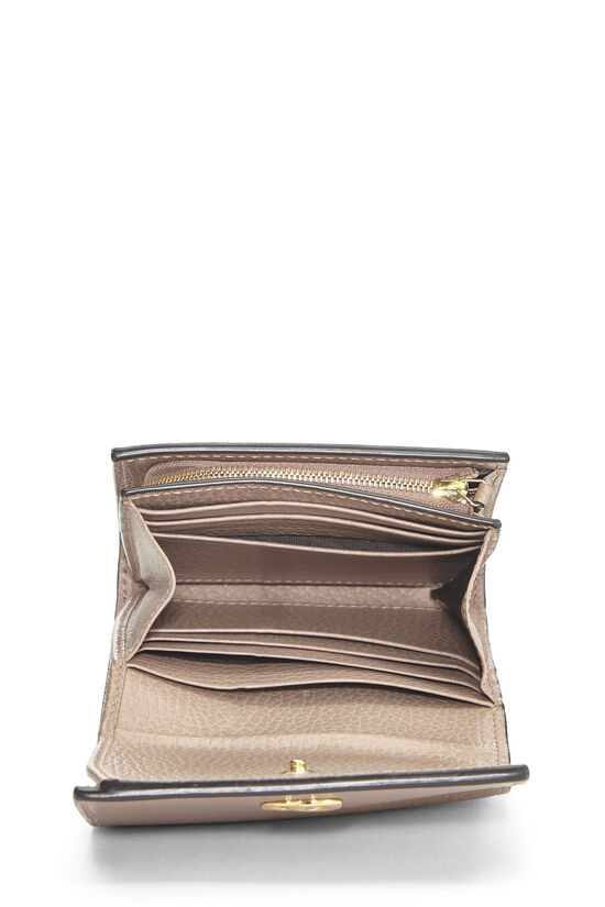 Pink GG Supreme Marmont Wallet, , large image number 2