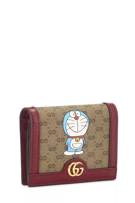 Doraemon x Gucci Coated Canvas Compact Wallet, , large image number 1