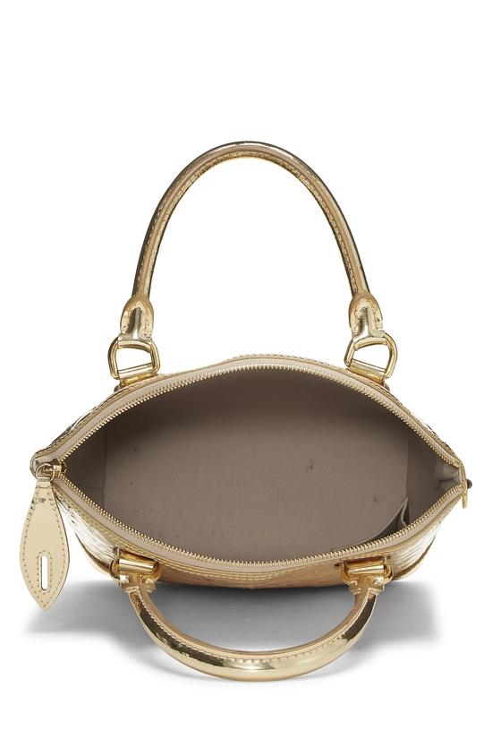 Gold Monogram Miroir Lock It Vertical, , large image number 5