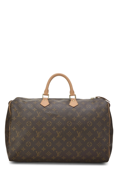 Louis Vuitton Monogram Canvas Speedy 40