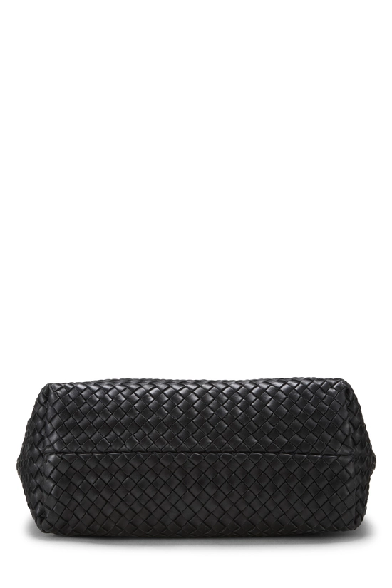 Black Intrecciato Cabat Tote Medium, , large image number 4