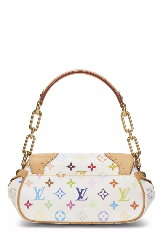 Takashi Murakami x Louis Vuitton White Monogram Multicolore Marilyn, , large image number 3