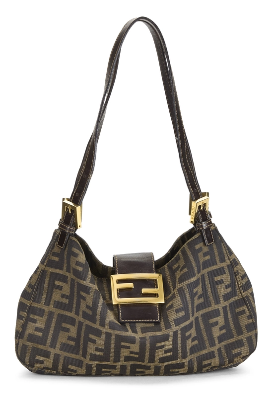 Brown Zucca Canvas Shoulder Bag, , large image number 0