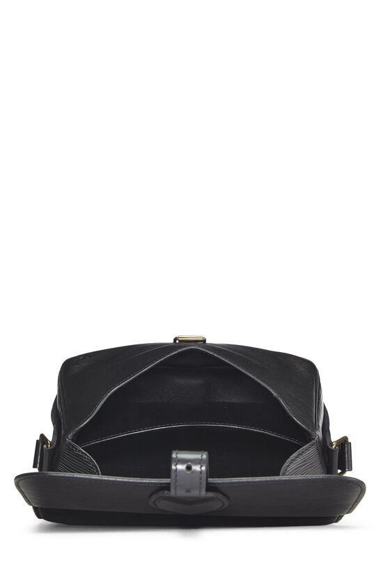 Louis Vuitton Black Epi Cartouchiere MM QJB088DWKA016 | WGACA 