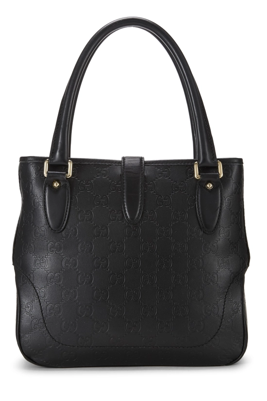 Black Guccissima Jackie Tote Mini, , large image number 3