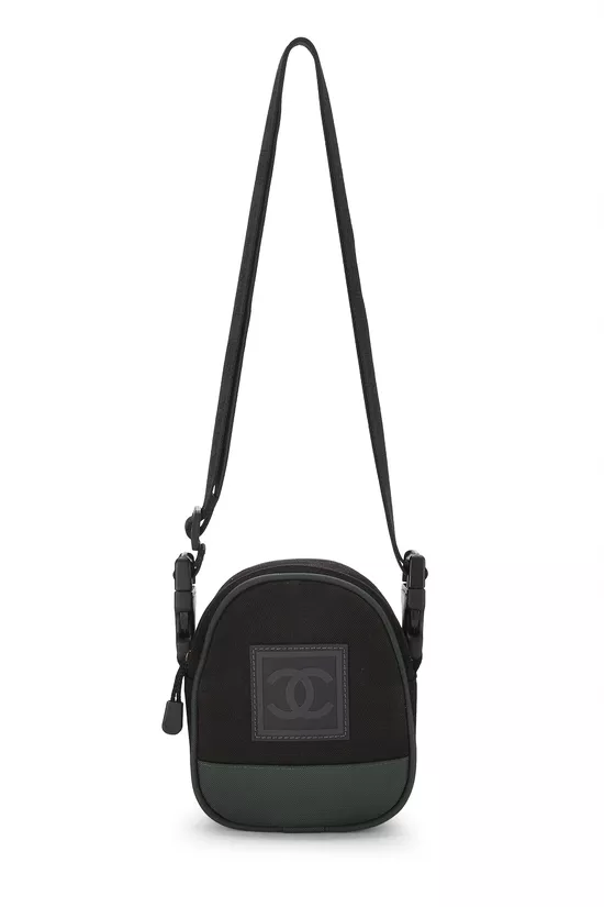 Green Canvas Sportline Crossbody Small, , large image number 0