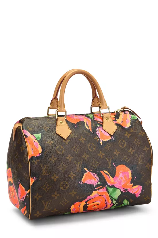 Stephen Sprouse x Louis Vuitton Monogram Roses Speedy 30, , large image number 1