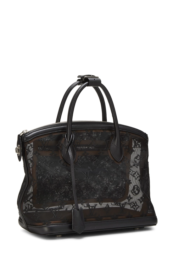 Black Monogram Mesh Transparence Lockit, , large image number 1
