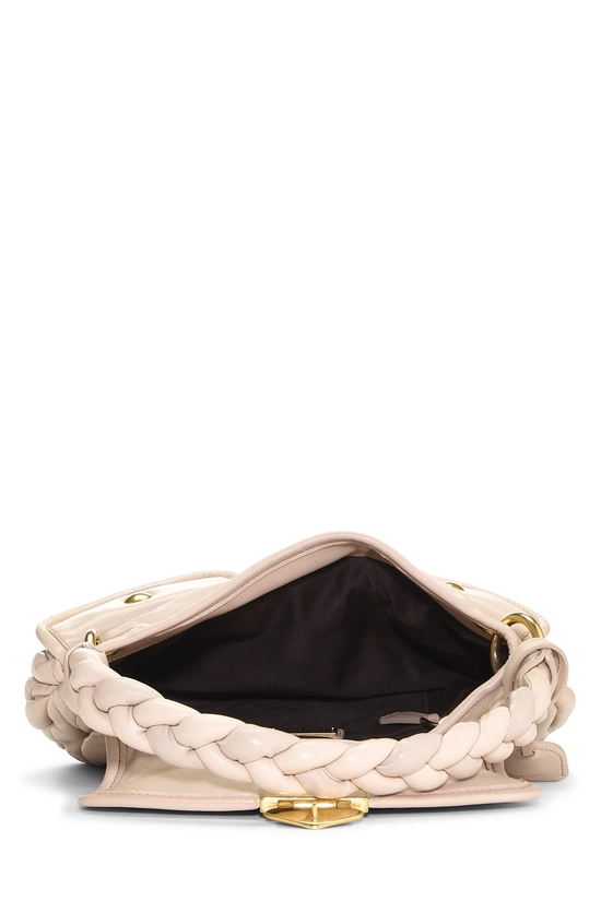 Pink Calfskin Buckle Hobo, , large image number 5