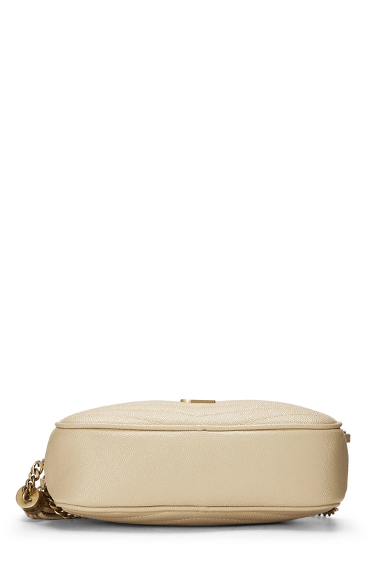 White Grainy Leather Lou Camera Bag Mini, , large image number 3