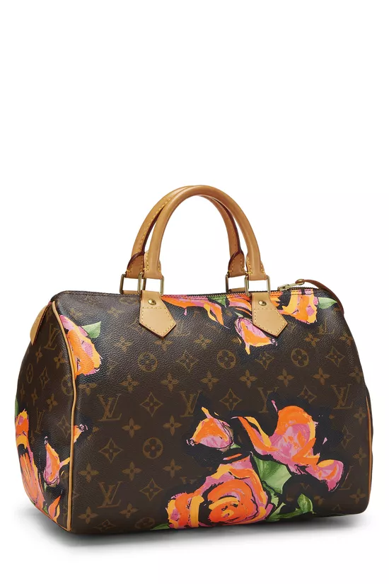 Stephen Sprouse x Louis Vuitton Monogram Roses Speedy 30, , large image number 1