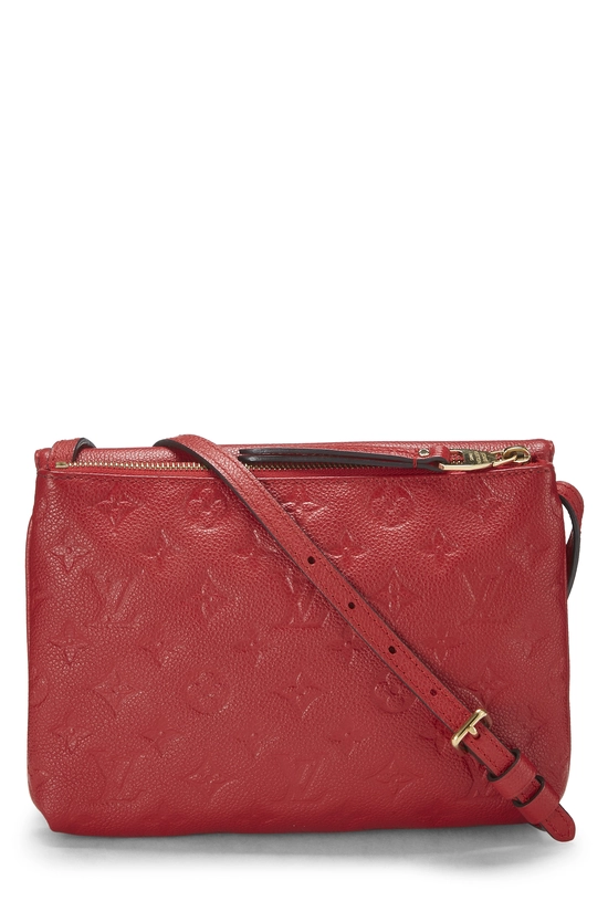 Cherry Red Monogram Empreinte Twice, , large image number 3