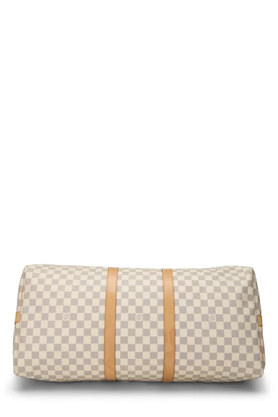 Damier Azur Keepall Bandouliere 55, , large image number 4