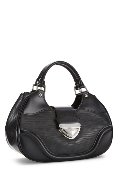 Louis Vuitton Black Epi Sac Montaigne — photo 2