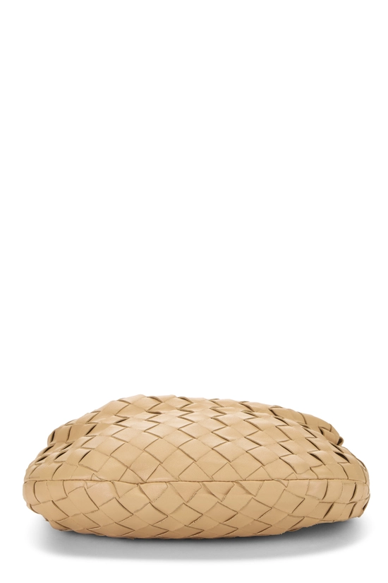 Beige Intrecciato Leather Jodie Mini, , large image number 4