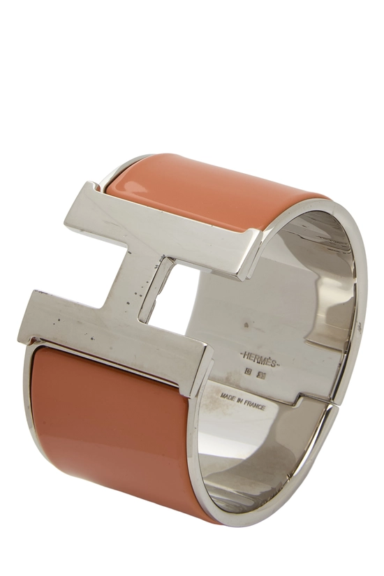 Orange Enamel Bangle Extra-Wide PM, , large image number 0