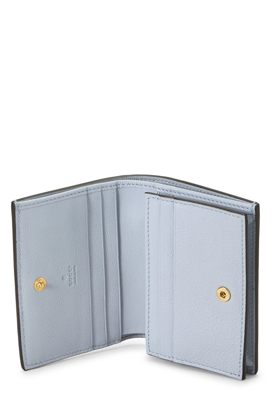 Blue GG Supreme Canvas Love Parade Cupcake Compact Wallet, , large image number 3