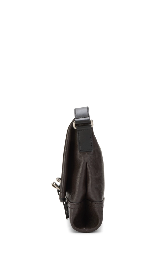 Brown Utah Leather Canyon Messenger MM, , large image number 2