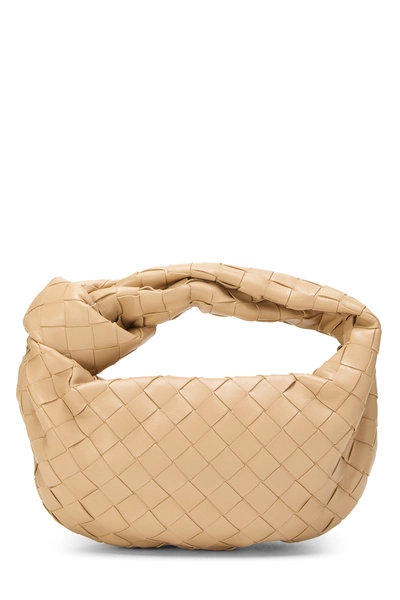Bottega Veneta Beige Intrecciato Leather Jodie Mini