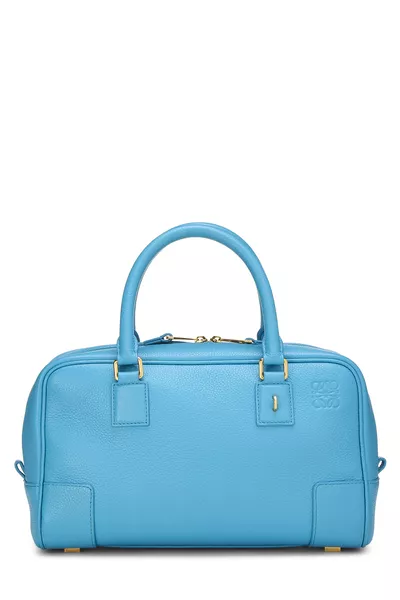 Blue Calfskin Leather Amazona 23
