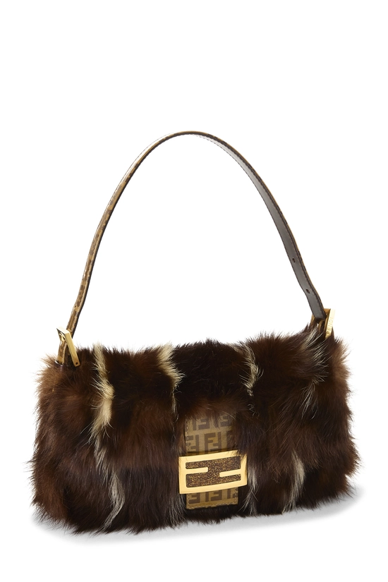 Brown Fur Baguette, , large image number 1