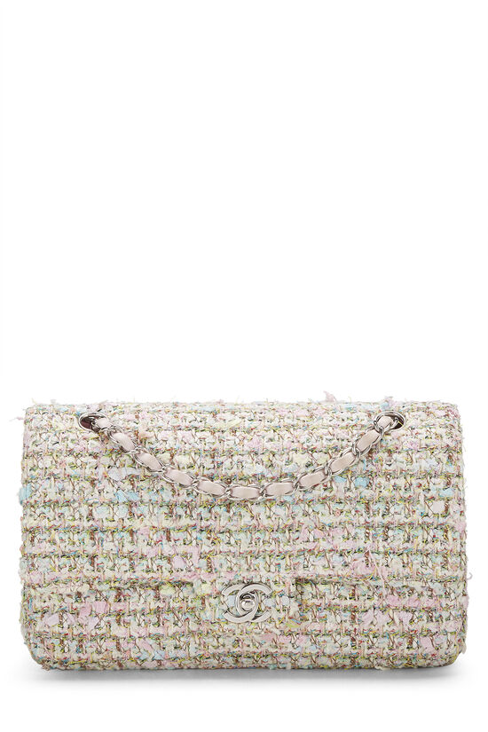 Multicolor Tweed Classic Double Flap Medium, , large image number 0