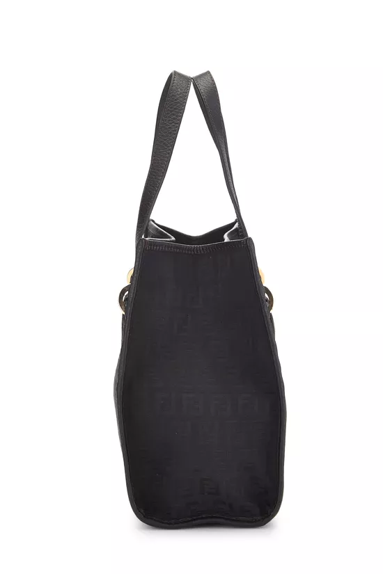 Black Zucchino Canvas Tote Small, , large image number 2