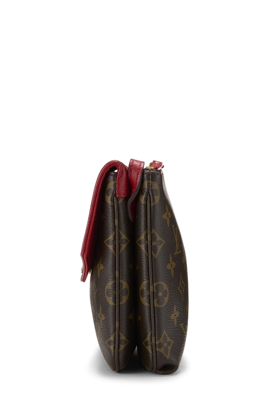 Red Monogram Canvas Twice, , large image number 2