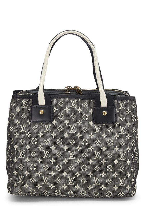 Black Monogram Mini Lin Sac Mary Kate, , large image number 3