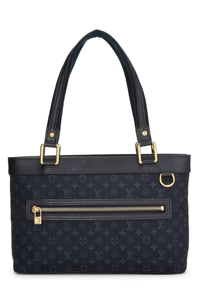 Louis Vuitton Navy Monogram Mini Lin Lucille PM