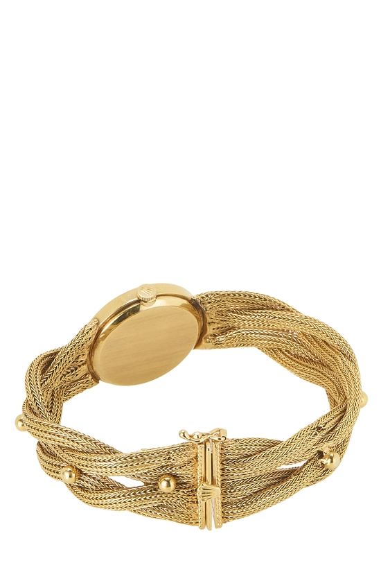 Yellow Gold Cellini Braided Bracelet Watch, , large image number 3