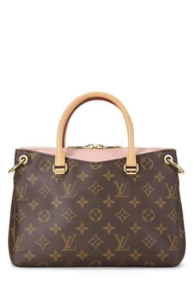 Pink Monogram Canvas Pallas BB