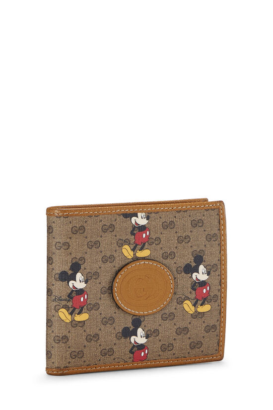 Disney x Gucci GG Supreme Mickey Mouse Wallet QFA3TS730B001