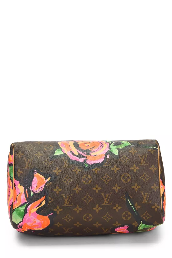 Stephen Sprouse x Louis Vuitton Monogram Roses Speedy 30, , large image number 4