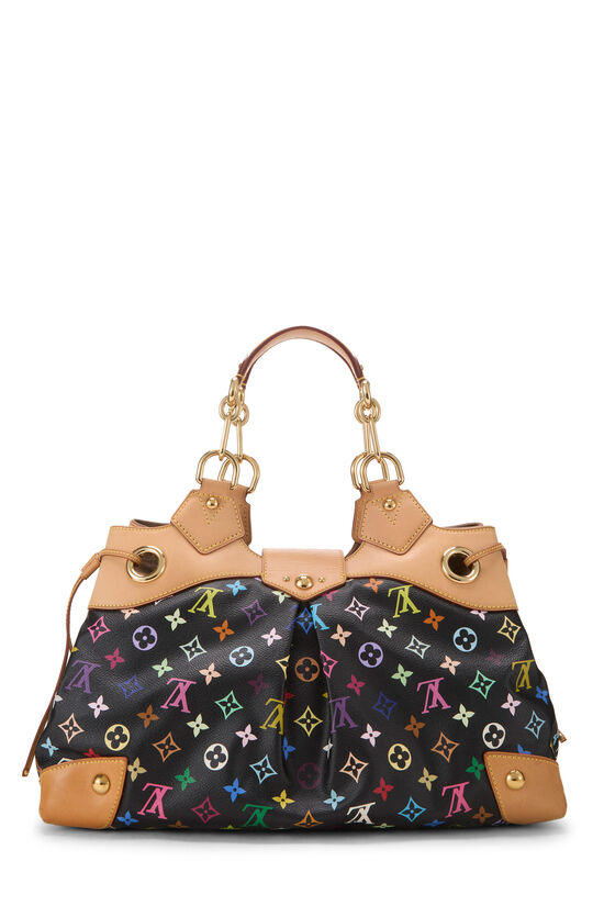 Takashi Murakami x Louis Vuitton Black Monogram Multicolore Ursula, , large image number 3