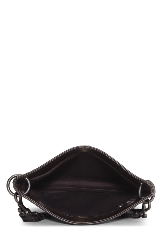 Brown Intrecciato Flat Messenger Bag, , large image number 5