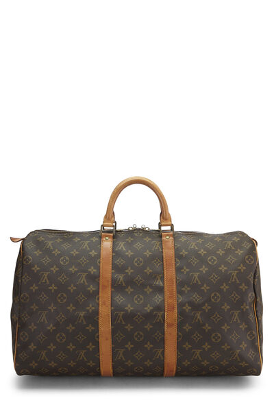 Monogram Canvas Keepall 50, , large