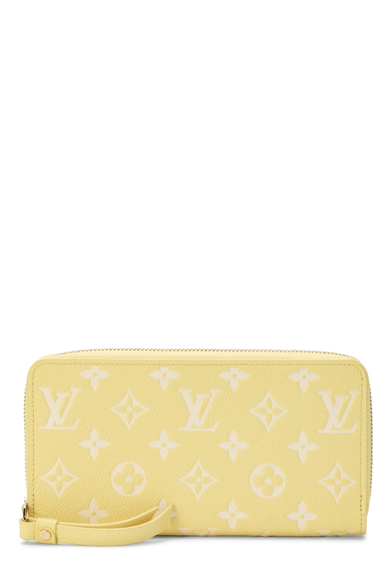Yellow Monogram Empreinte Zippy Continental Wallet, , large image number 0